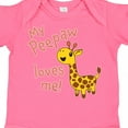 thumbnail image 4 of Inktastic My Peepaw Loves Me Cute Giraffe Boys or Girls Baby Bodysuit, 4 of 5