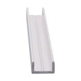 thumbnail image 3 of CRL SDCR12BA Brite Anodized Frameless Shower Door Aluminum Regular U-Channel for 1/2" Thick Glass - 95" Stock Length, 3 of 5