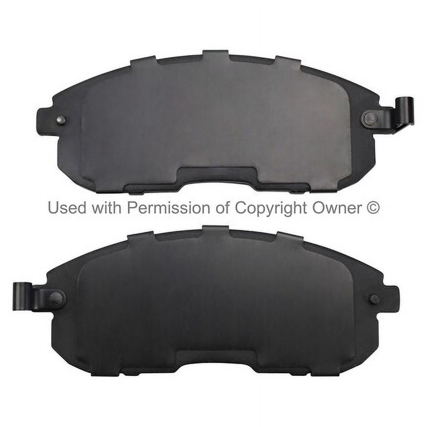 Mpa Electrical 1001-0815BC Quality Built Disc Brake Pad, Premium, Ceramic,