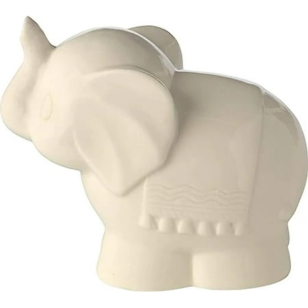 Precious Moments Tuk Elephant Ceramic Battery Operated Nightlight  Beige