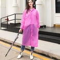 thumbnail image 3 of 2 juegos de impermeable de una sola pieza para senderismo al aire libre, impermeable no desechable para adultos, impermeable transpirable grueso de EVA, 3 of 5