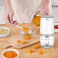 thumbnail image 4 of Mini Blenders For Baby, Mini Food Processor, 300ml Baby Blender, Mini Electric Chopper, Mini Food Processor With Usb Charging, Electric Blender For Ki, 4 of 5