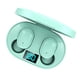 thumbnail image 4 of 1 par de auriculares Auriculares inalámbricos recargables con manos libres Pantalla LED IPX4 Auriculares deportivos impermeables, Verde Inevent EL004799-03B, 4 of 7