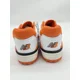thumbnail image 5 of New Balance 550 Men's Size 11.5 White Orange Syracuse Casual Shoes BB550HG1, 5 of 6