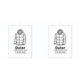 thumbnail image 1 of Hanging Vacuum Bags Space Saving Clothes Compression Storage Bag Reusable Empty Pump Bags Clothes Wardrobe Quilt Vacuum Pack 2PCS Type A, 1 of 6