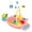 Pig Pink, variant on Bunblic Kitchen Sink Toys Play Kitchen Toy Accessories with Running Play Water Food Toys Kids Sink Dishwashing Set for Birthday Gift Frog Green