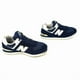 thumbnail image 2 of New Balance Mens 574 KJ574SNG Black Silver Running Shoes Lace Low Top Size 5.5, 2 of 6