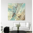thumbnail image 2 of Giant Art 54x54 Blue Water II Fine Art Giant Canvas Print in Turquoise, 2 of 3