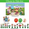 thumbnail image 2 of 32 Pcs For Super Why Theme Birthday Party Decoration Set - Includes Happy Birthday Backdrop Decorations, Cupcake Toppers, and Balloons for Celebrations, 2 of 5
