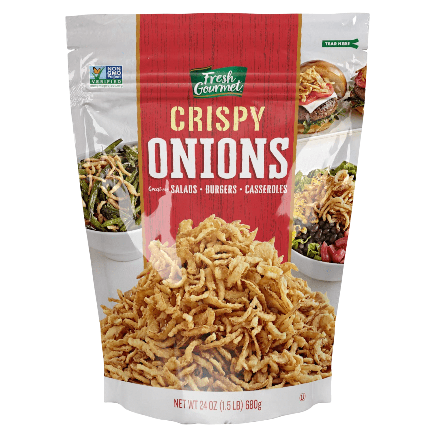 Fresh Gourmet Crispy Onions Low Carb Crunchy Fried Onion With Desirable
