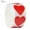 Red, variant on CCOCC Valentines Stickers,Heart-Shaped Stickers Small Heart Stickers,Durable Material Heart Stickers,Red