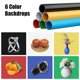 thumbnail image 4 of 25 X 25cm/ 9.8 X 9.8inch Portable Mini Photography Light Box Integrated Professional Light Tent with 6 Backdrops USB Power Supply, 4 of 5
