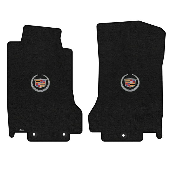Lloyd Mats Custom Fit Floor Mats for Cadillac XLR 2004-2007 LogoMat 2Pc Set Charcoal