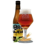 Force Majeure Non Alcoholic Traditional Blond Beer, 24-Pack | Alcohol Free Belgian Beer