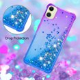 thumbnail image 4 of Funda para Samsung Galaxy A06 Transparente con Brillos Carcasa Protectora Antigolpes con Glitter Brillante, 4 of 5