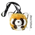 thumbnail image 3 of Mapache realista Bolsa Crossbody para niños y adultos Lindo bolso con tema de animales Perfecto para los amantes de los animales(20cm), 3 of 6