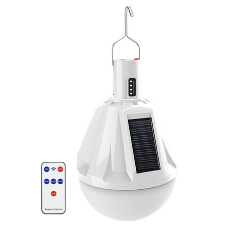 

Solar LED Lawn Lamp Dimmable with Hook Camping Tent Lights for Outdoor Equipment