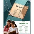 thumbnail image 5 of The cross necklace is a birthday gift for the granddaughter/daughter, Christmas, religion, and Christianity, 5 of 6