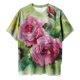 thumbnail image 4 of Blusa informal de manga corta con estampado de flores y mangas cortas para mujer Fridja gope3087, 4 of 5
