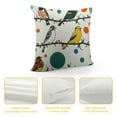 thumbnail image 4 of Shiartex Rowley Birds Throw Pillow Covers Colorful Boho Cute Farmhouse Country Nature Modern Square Pillowcases for Couch Sofa Bedroom Living Room Decor, 4 of 5