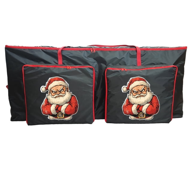 Christmas Tree Storage Bag 48 in x 20 in x 15 in Large Capacity Rectangle Shape Double Zipper For Artificial Christmas Trees