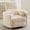Beige, variant on Power Nursery Swivel Glider Recliner Upholstered Lounge Single Reclining Chair for Bedroom, Living Room