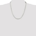 thumbnail image 2 of Auriga 925 Sterling Silver 4.5 mm Magic Herringbone Chain Necklace for Men 22", 2 of 6