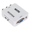 thumbnail image 1 of Convenient AV to VGA Video Audio converter Adapter High Quality TV Set-top Box Video Converter with USB Cable for Monitor Laptop Desktop PC TV, 1 of 9