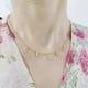 thumbnail image 1 of Collar con colgante de nombre personalizado, Color dorado y plateado, Alpahbet, regalo de cumpleaños, Valentiens, inicial europea, joyería elegante, 1 of 3