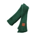 thumbnail image 3 of FOCUSNORM Kids Knitted Scarf Letter Patterns Neckerchief Neck Warmer Shawl, 3 of 7