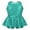 Lake Green, variant on iiniim Girls Jazz Modern Dancewear Sequined Sleeveless Criss Cross Back Dance Dress