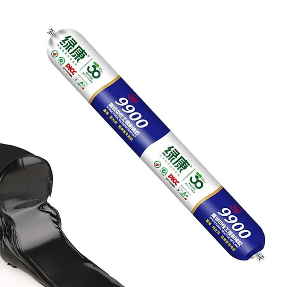 9900 Waterproof Sealant, Outdoor Silicone Sealant for Permanently Repairing Roof & Wall Cracks, Heat & Stretch Resistant, Tear-Proof Exterior Caulk