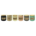 thumbnail image 2 of Hometrends 14oz Dark Amber & Peony Scented Frosted Jar Candle, 2 of 5