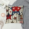 thumbnail image 2 of Independence Day Pillow Covers of July American Flag Throw Pillow Case Patriotic Star America Freedom Decor Cushion Case for Home Couch Sofa Bed, 2 of 5