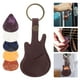 thumbnail image 1 of WEUVEB 1Jgo Estuche Porta Púas De Guitarra Con Llaveros En Café Para Transporte Fácil Y Seguro, 1 of 8