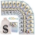 thumbnail image 2 of TAOPE 400 PCS Prop Money, impresión completa de 2 caras, dinero falso, billetes de 100 dol TAOPE TAOPE, 2 of 2