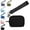 black, variant on The Iris' Wallet 2nd Gen,Zippered Card Case With Id Window/Hand strap，Iris Pouch,Women's Wristlet Handbags (white)