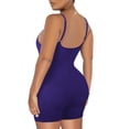 thumbnail image 6 of Clearance! Borniu Jumpsuits for Women, Round Neck Shoulder Sling Jumpsuit Solid Color Jumpsuit Shorts Tight Jumpsuit Overalls Women, Rompers for Women, Onesie for Women Clearance, 6 of 6