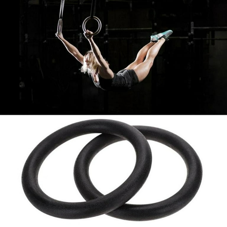 2Pcs Gymnastic Rings for Women Men Bar Attachment Training Gym Rings for