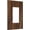 Retro Brown Wood Grain Texture, variant on Stone Brown 2 Gang Double Toggle Light Switch Cover Decorative Wall Plate Electrical Faceplate for Stones River Bed Gravel Rock Cobblestone Natural Country Farm Kitchen Bathroom Home Living Room Deco