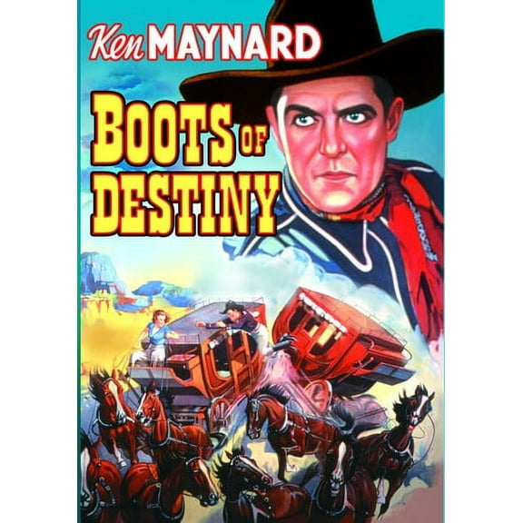 Boots of Destiny (DVD), Alpha Video, Western