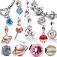 thumbnail image 3 of Nuevo 925 Plata Helado Lollipops Mamá Amor Colgante Charm Beads fit Original Pandoraers Pulsera DIY Joyería Regalo Del Día De La Madre, 3 of 4