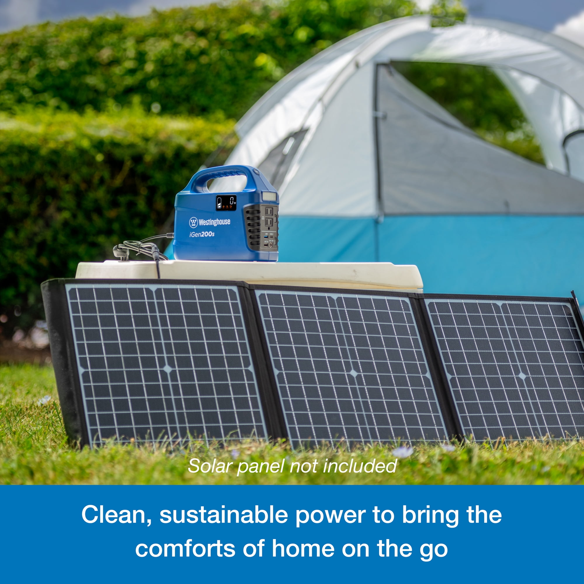Westinghouse 194Wh Portable Power Station Push Button Starter Solar Generator, Short Circuit Protection