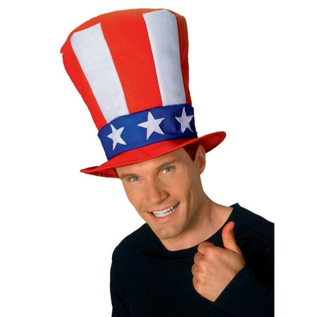 Uncle Sam Adult Stovepipe Hat Halloween Costume Accessory