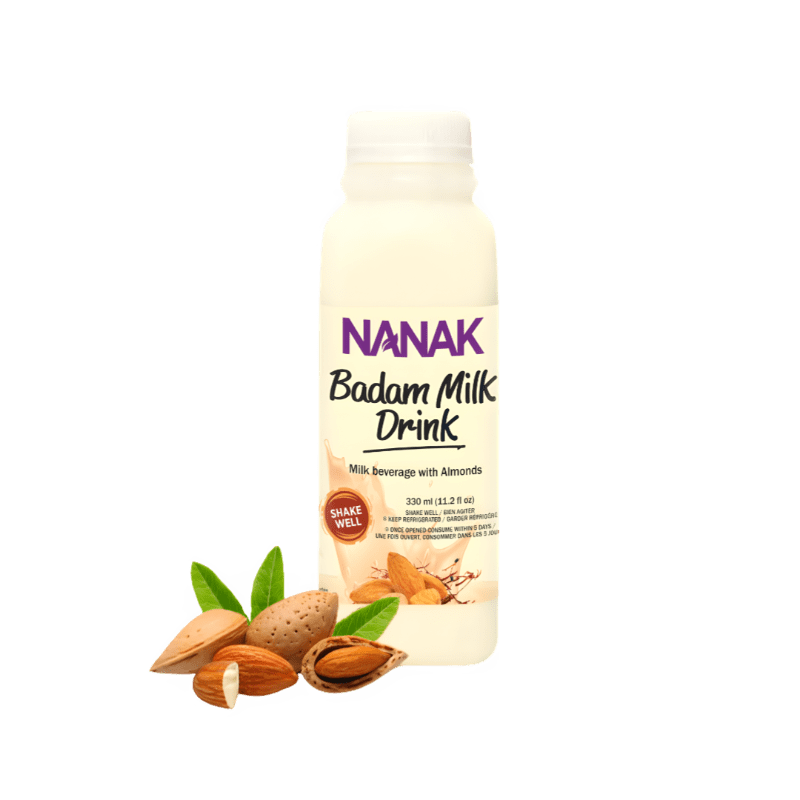 Nanak Badam Milk 330ml, Experience the rich and indulgent flavor of Nanak Badam Milk.