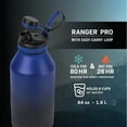 thumbnail image 2 of TAL Stainless Steel Ranger Water Bottle 64 fl oz, Black, Tumbler, 2 of 5