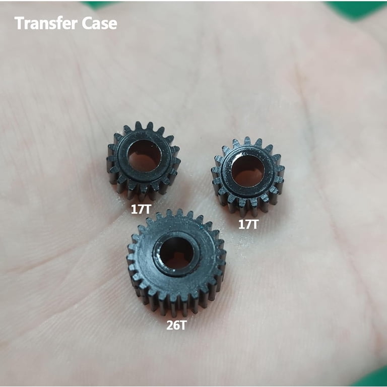 Metal 2-Speed Transfer Case Gearbox For RC Crawlers - Compatible With Axial SCX10, D90 1/10 Scale