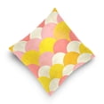 thumbnail image 5 of Abstract Modern Art Pattern 18x18 Inch Plush Velvet Pillowcase Double Sided Print, Hidden Zipper, 5 of 7