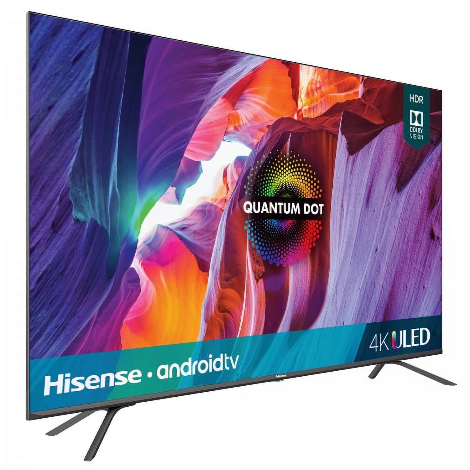 Hisense 50" Class Quantum 4K ULED LED Android Smart TV HDR10 H8 Series 50H8G - image 3 of 9