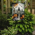 thumbnail image 2 of Skeleton Spooky Halloween Garden Flag 11.25 in x 15.5 in, 2 of 8
